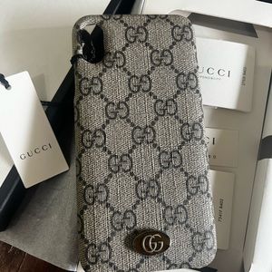 Authentic Gucci Monogram IPhone Pro Max phone case